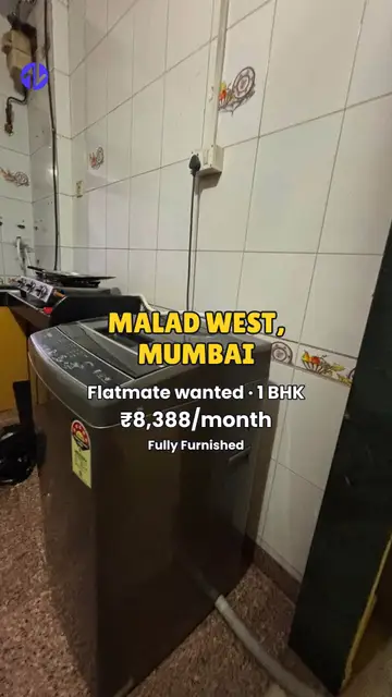 First frame of 1BHK in Malad West, Mumbai property Reel