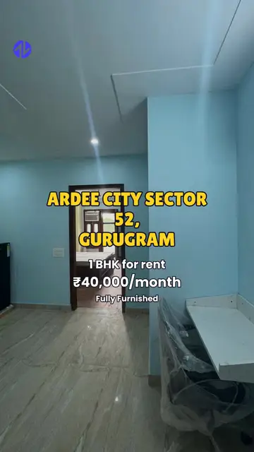 First frame of 1BHK in Ardee City sector 52, Gurugram property Reel