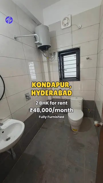 First frame of 2BHK in Kondapur, Hyderabad property Reel