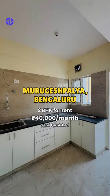 First frame of 2BHK in Murugeshpalya, Bengaluru property Reel