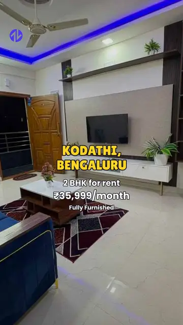 First frame of 2BHK in Kodathi, Bengaluru property Reel