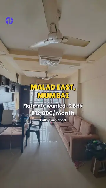First frame of 2BHK in Malad East, Mumbai property Reel