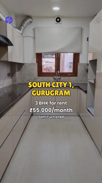 First frame of 3BHK in South City 1, Gurugram property Reel