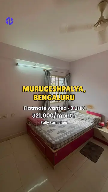 First frame of 3BHK Flat property Reel