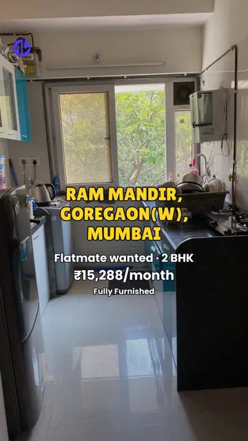 First frame of 2BHK in Ram Mandir, Goregaon(W), Mumbai property Reel