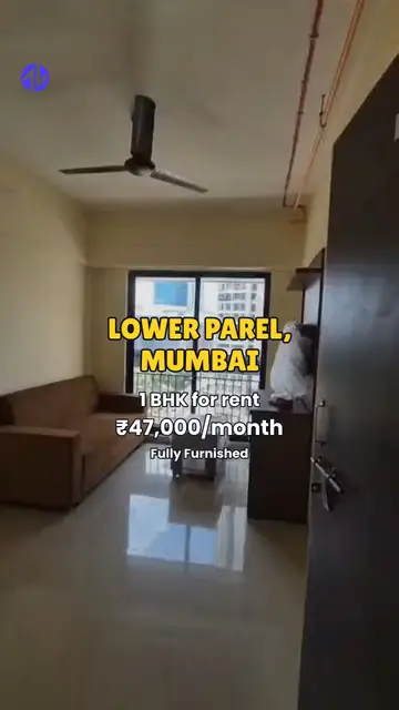 First frame of 1 BHK Flat property Reel