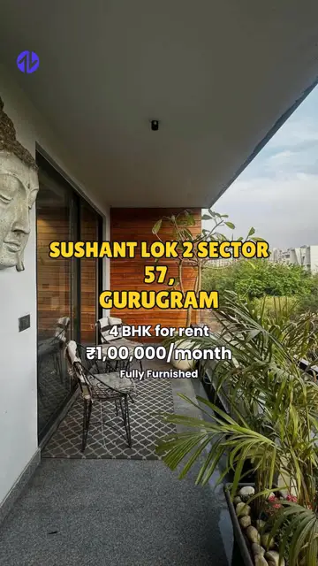 First frame of 4BHK in Sushant Lok 2 sector 57, Gurugram property Reel