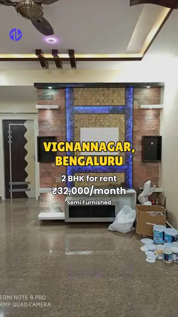 First frame of 2BHK in Vignannagar, Bengaluru property Reel