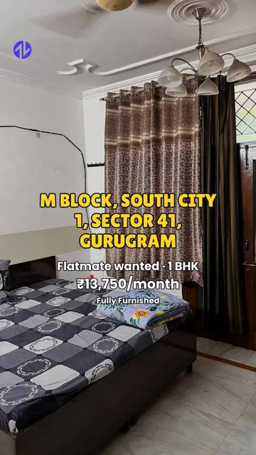 First frame of Apartment in M Block, South City 1, Sector 41, Gurugram property Reel