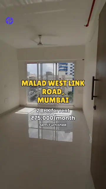 First frame of 2BHK in Malad West Link Road, Mumbai property Reel