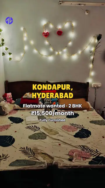 First frame of 2BHK in Kondapur, Hyderabad property Reel
