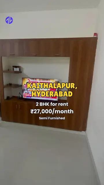 First frame of 2BHK in Kaithalapur, Hyderabad property Reel
