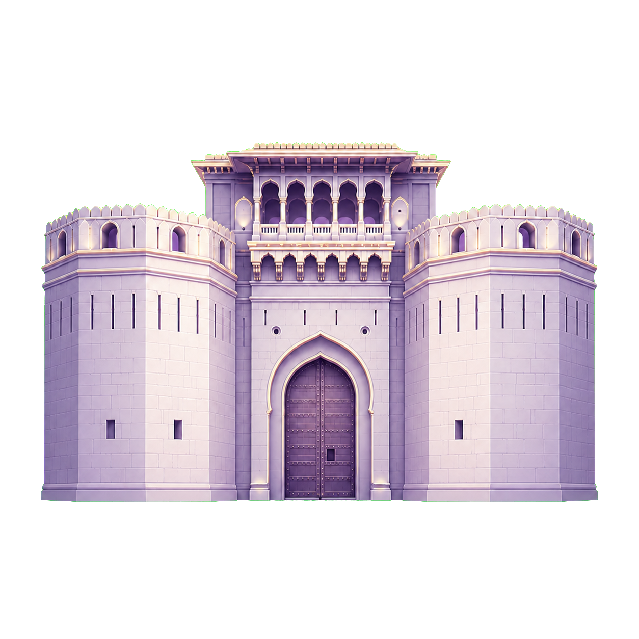 Pune city landmark illustration